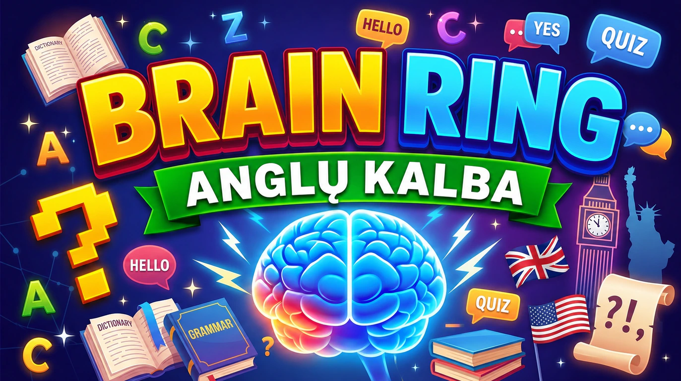 Brain Ring - Anglų kalba