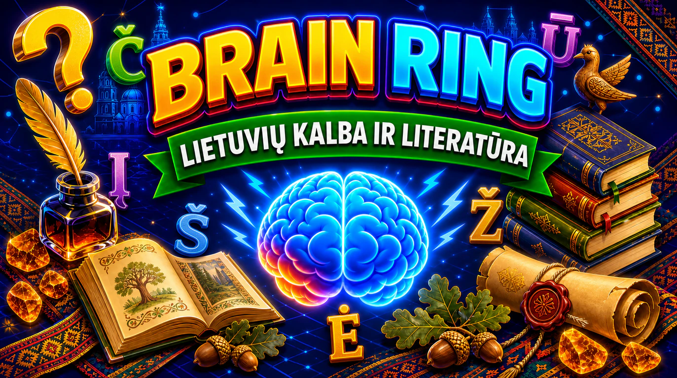 Brain Ring - Lietuvių kalba ir literatūra